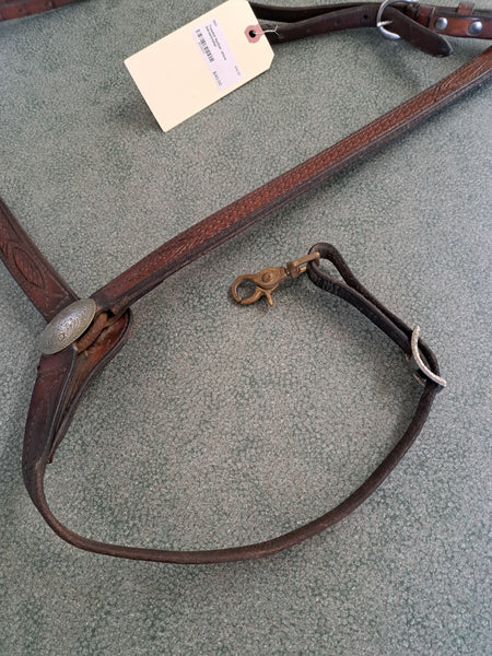 Tooled Leather Breast Collar