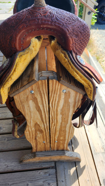 16" SRS Barrel Racing Saddle