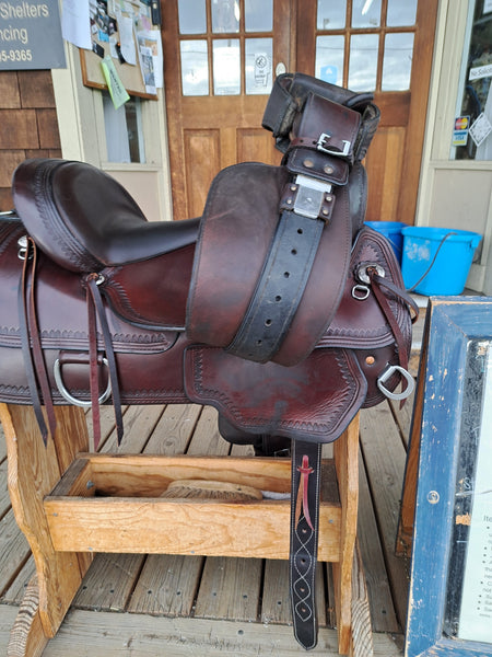 15" Circle Y Topeka Flex2 Trail Saddle