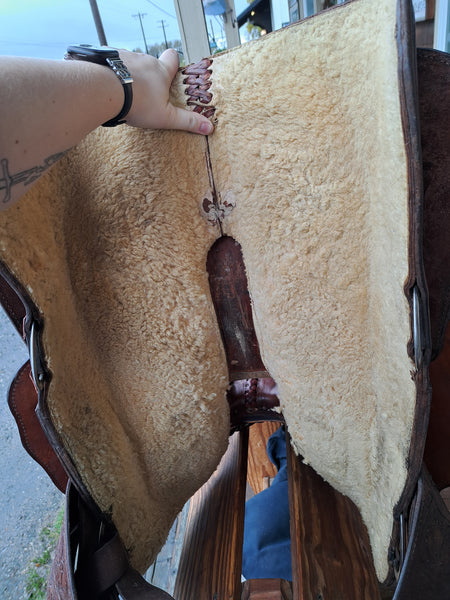 15" Billy Cook Western Equitation Show Saddle