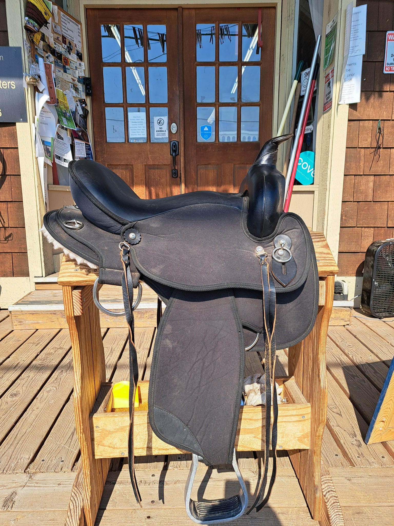 ON TRIAL 16" Abetta Western Trail Saddle