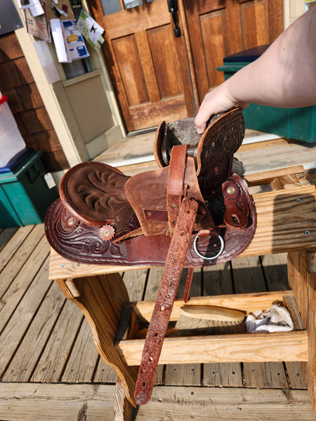 12" The American Happy Trails Western Pony Saddle
