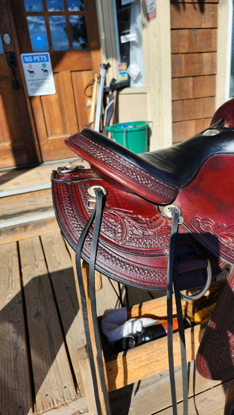 15.5" Circle Y Julie Goodnight Wind River Trail Saddle
