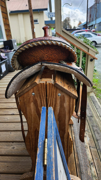 15" Circle Y High Horse Barrel Saddle