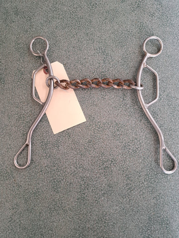 5.5" Reinsman Chain Mouth Long Shank