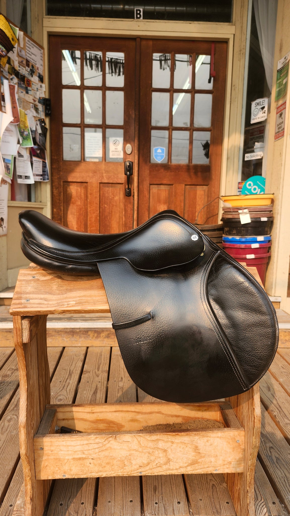 18" Cliff Barnsby Whitlaker All Purpose English Saddle