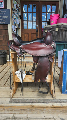 17" Circle Y Alabama Trail Gaiter saddle