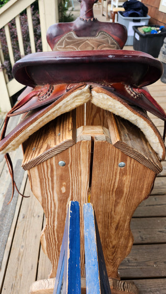 13" American Saddlery General Lee Western Saddle