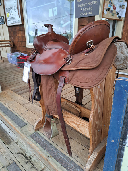 ON TRIAL 17" Circle Y Cordura Park & Trail Western Saddle