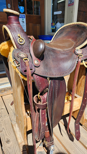 17" Allegany Mountain Saddlery Weatherly Wade Custom Saddle