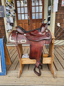 15" Crates Western Equitation Show Saddle