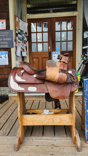 15.5" Crates Western Equitation Show Saddle