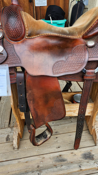 16" Bob's Duane Latimer Reining Saddle