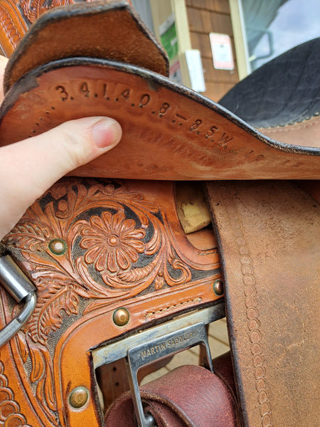 15" Martin Crown C Barrel Saddle