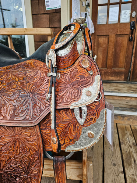 16" Dale Chavez Western Equitation Saddle Package