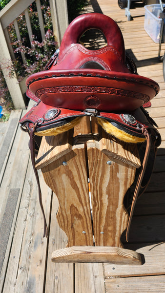 17" Allegany Mountain Saddlery Renegade Endurance Saddle