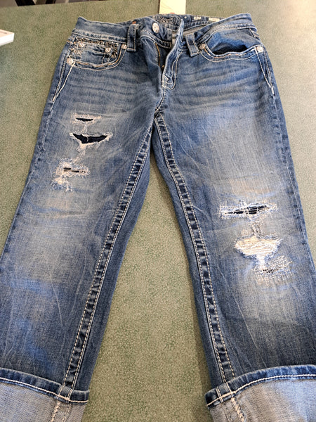 Size 30 Miss Me Capris