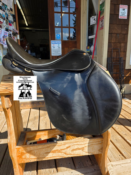 17" Bates Caprilli General Purpose English Saddle