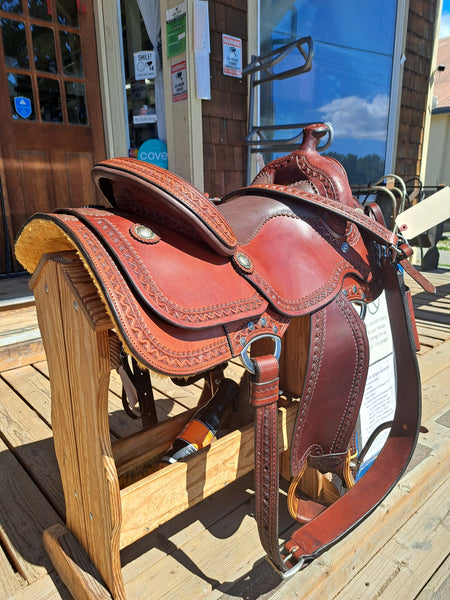 16" Mark Corcoran Custom Wester Dressage Saddle