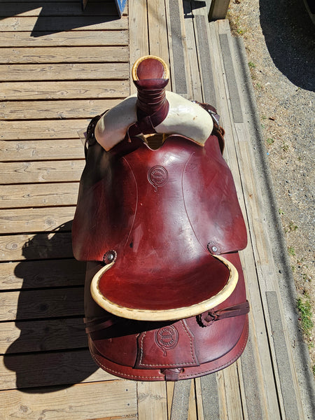 16" Colorado Saddlery Forest Service Special Roper Trail Saddle
