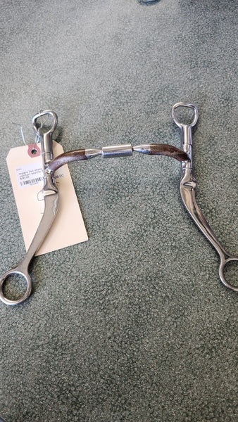 5" Myler Flat Shank Mullen Comfort Snaffle