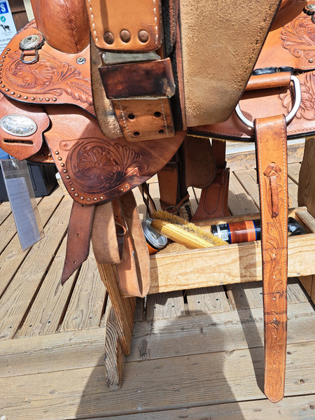 15" Hilason Roping Saddle