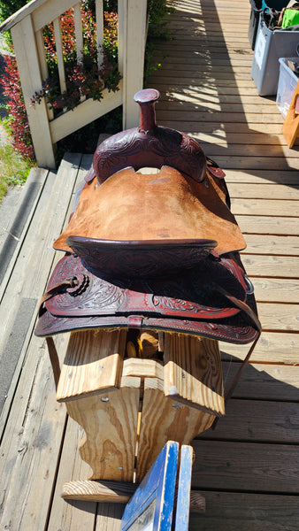 12" Youth Barrel Saddle