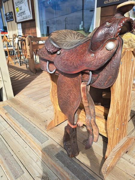17" Hereford Equitation Saddle