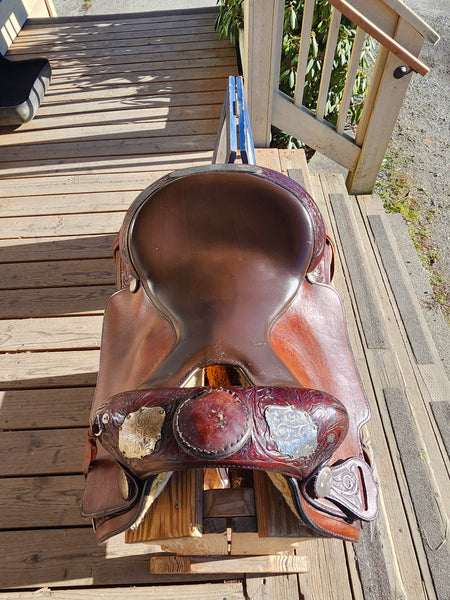 15" Hereford Tex Tan Western Equitation Show Saddle