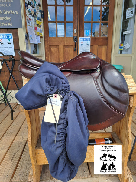 17" Stubben Get-Connected Deluxe Jumping Saddle