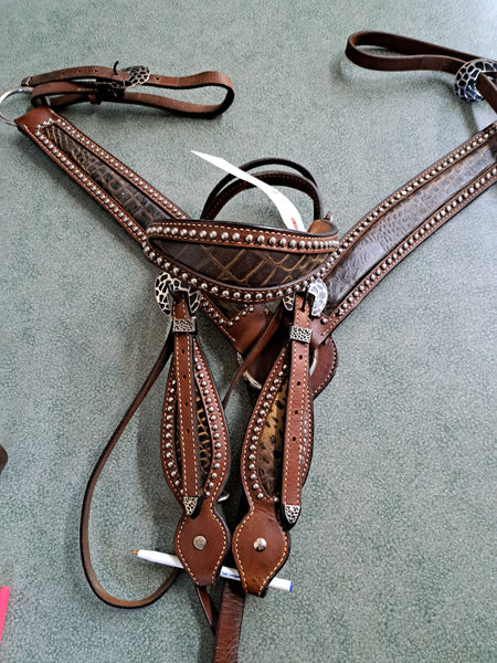Brown Elephant Western Tack set