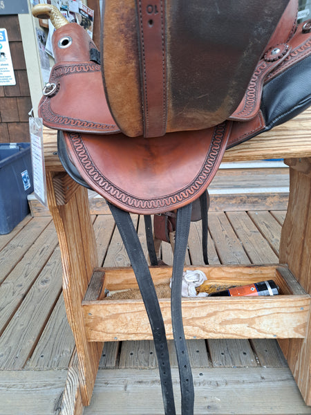 DP Saddlery Quantum Short & Light Western Saddle - S1