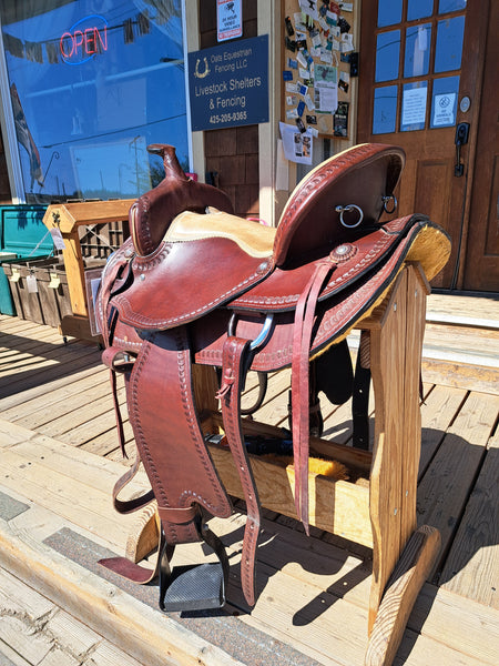 17" Dakota Draft Horse Trail Saddle