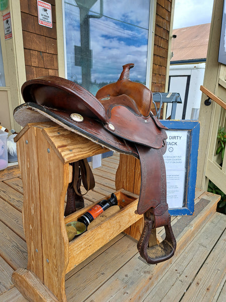 15" Simco Barrel Saddle