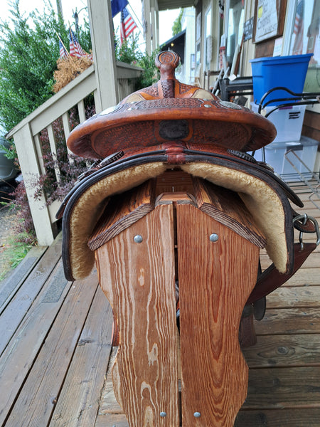 16" Rocky Custom Western Equitation Show Saddle