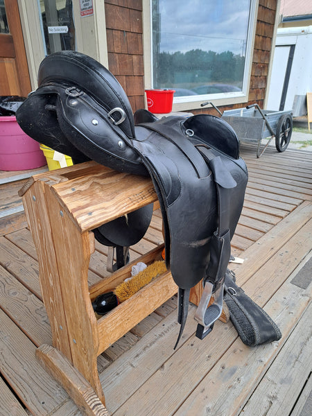 18" Sydney Saddleworks Draft Horse Mounted Police Australian Saddle