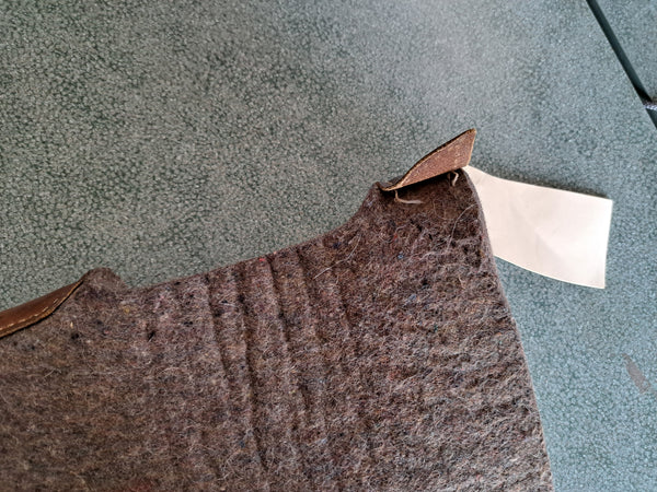 Tod Sloan Wool Felt Western Pad