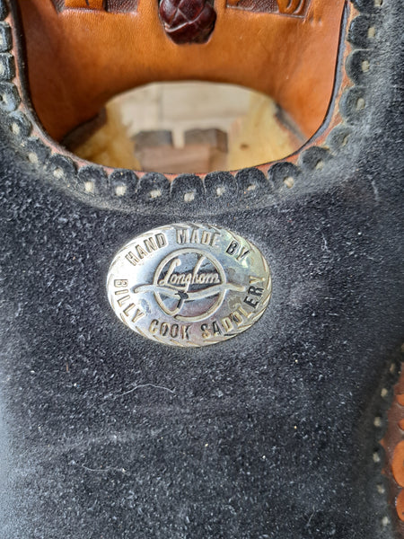 15" Billy Cook Longhorn Western Equitation Show Saddle