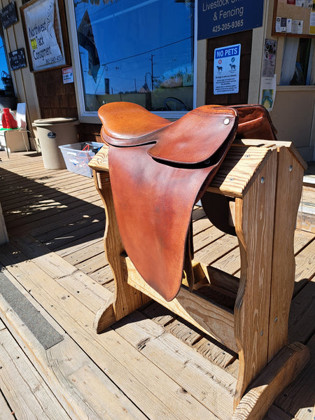 20.5" Blue Ribbon Cutback Saddleseat Saddle