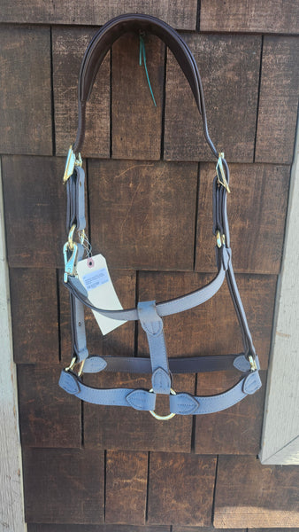 FULL Kentucky Ergonomic Leather Halter