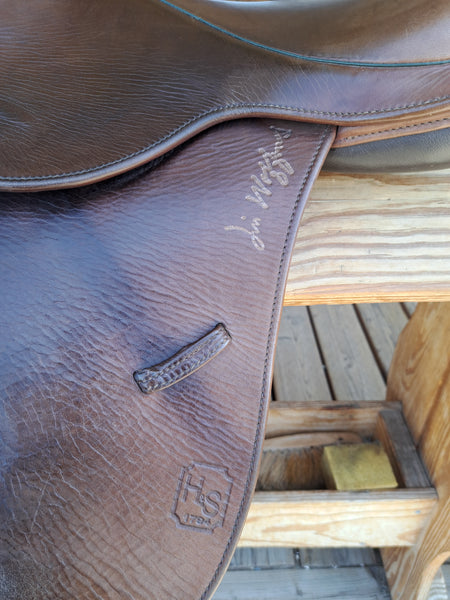 17.5" Hampton & Scott All Purpose English Saddle