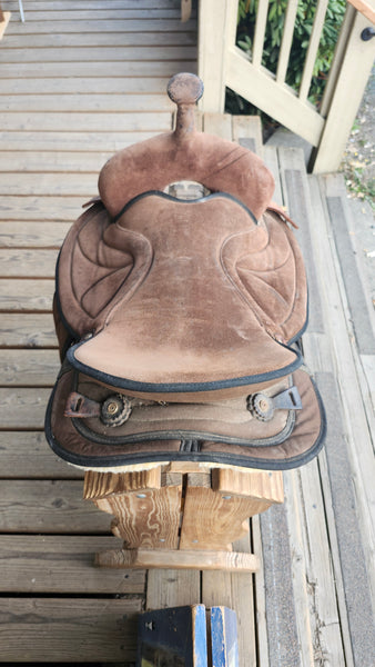 16" Big Horn Synthetic Western Saddle