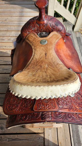 16" Billy Cook Roper Western Saddle