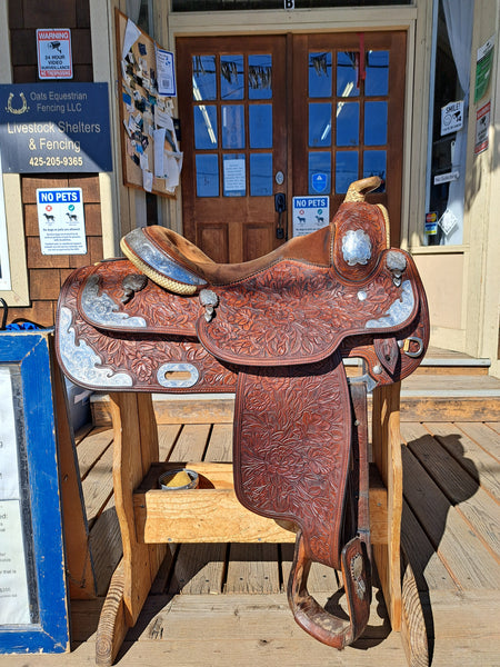 15.5" Broken Horn Equitation Saddle