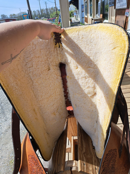16" Hereford Tex Tan Western Saddle