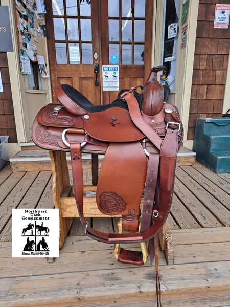 16" Tex Tan Trail Saddle