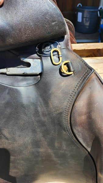 17.5" Wychanger Barton All Purpose English Saddle