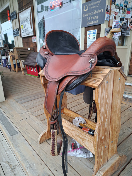 DP Saddlery Quantum Short & Light Western Saddle - S1