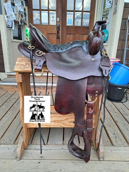 15.5" Tucker Black Mountain Trail Saddle