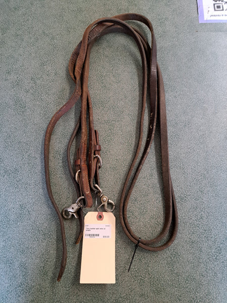 Tory Leather Split Reins
